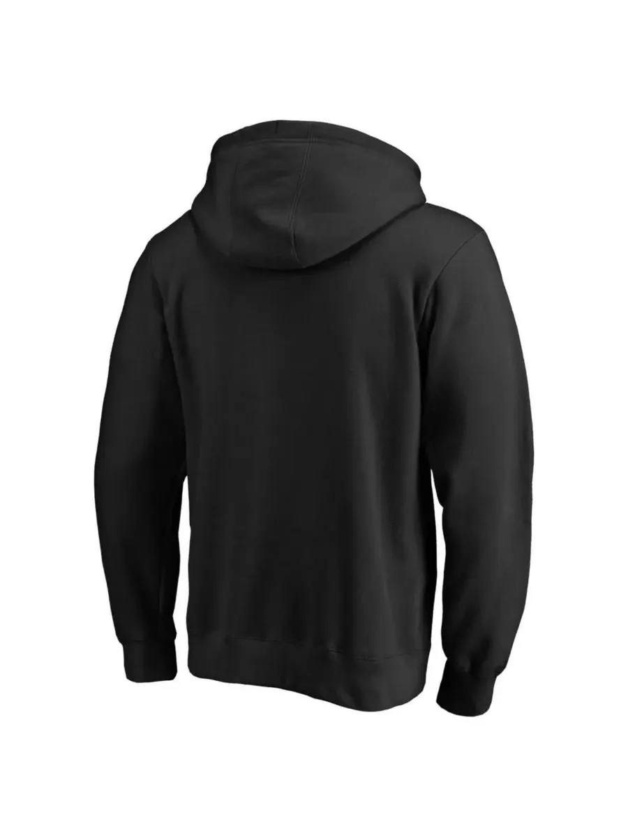 Fanatics Мужская черная флисовая толстовка с капюшоном Cincinnati Bengals большого размера — изображение 2 из 3, черный