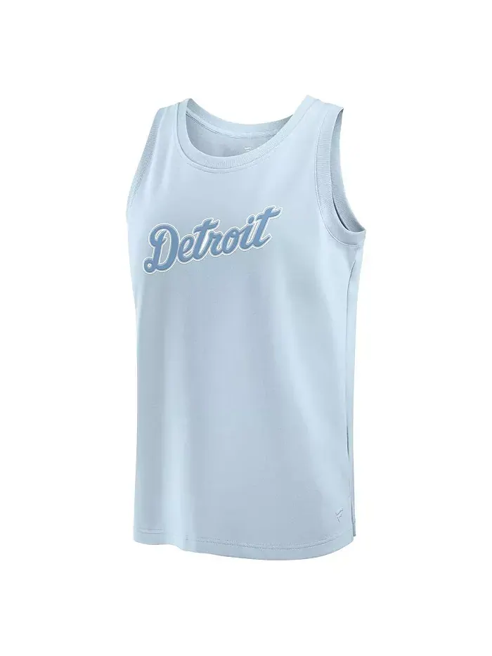 Мужская светло-голубая майка Detroit Tigers Elements Fanatics — изображение 2 из 3