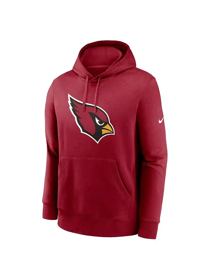 Мужская толстовка с капюшоном и логотипом клуба Arizona Cardinals "Cardinal" Nike — изображение 2 из 3