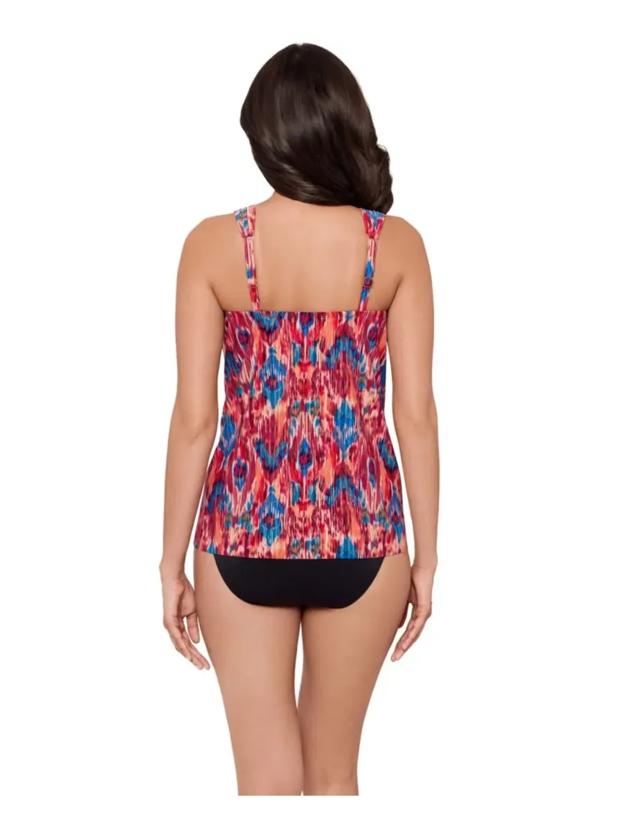Женский танкини с принтом и на косточках Miraclesuit, Ikat — изображение 3 из 4
