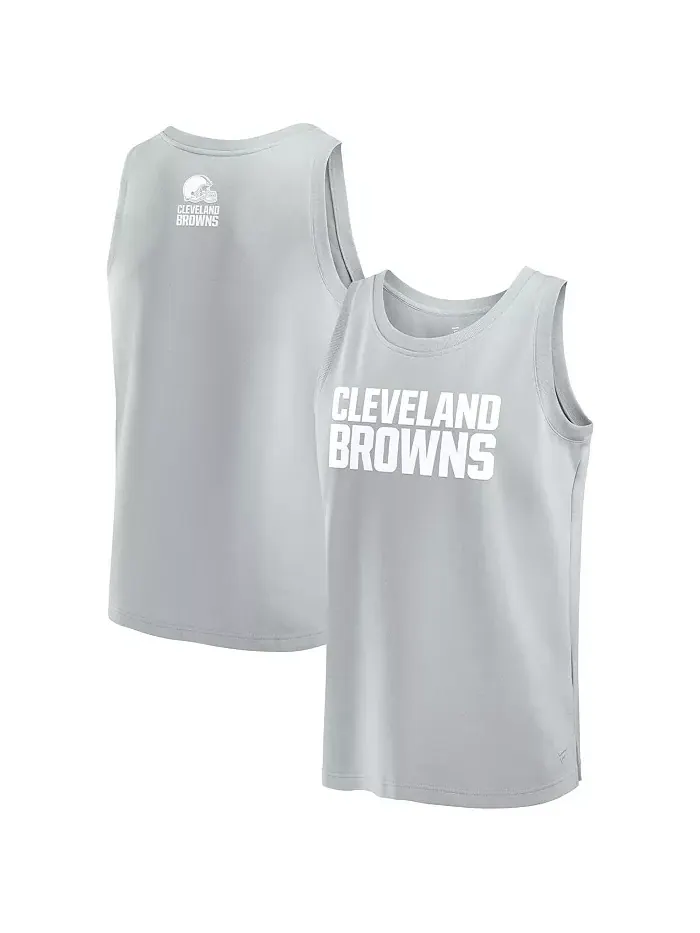Мужская серая майка Cleveland Browns Elements Fanatics — изображение 1 из 3