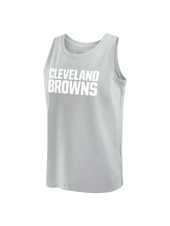 Мужская серая майка Cleveland Browns Elements Fanatics — изображение 2 из 3