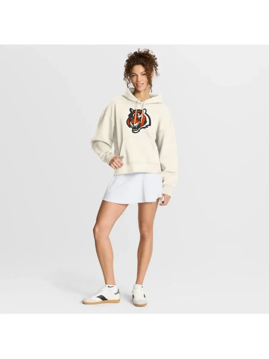 Fanatics Женская кремовая толстовка с капюшоном Cincinnati Bengals Dove Legacy — изображение 3 из 5, бежевый