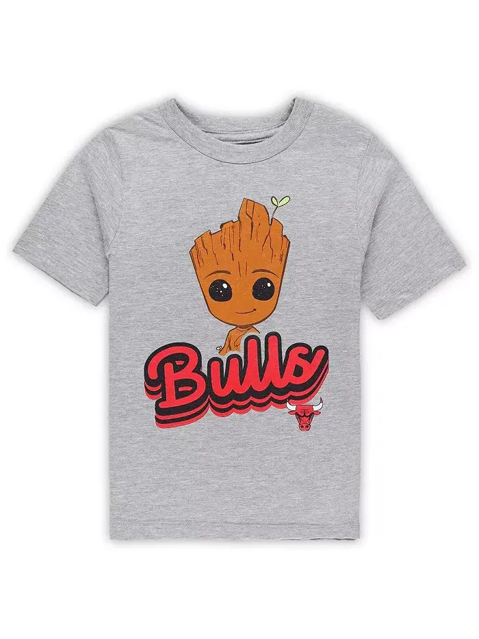 Детский комплект из 2 футболок Chicago Bulls Guardians Of The Galaxy Outerstuff — изображение 2 из 3