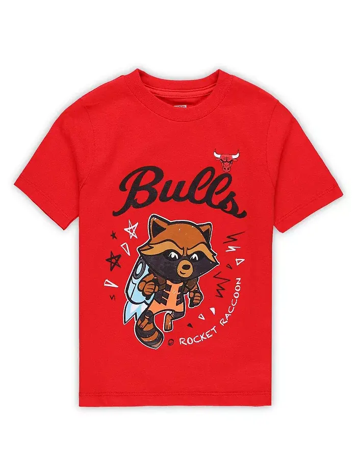 Детский комплект из 2 футболок Chicago Bulls Guardians Of The Galaxy Outerstuff — изображение 3 из 3