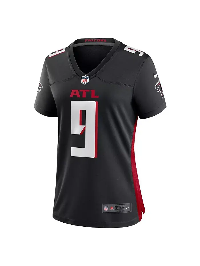 Женская игровая майка Майкла Пеникса-младшего, черная, Atlanta Falcons Nike — изображение 2 из 3