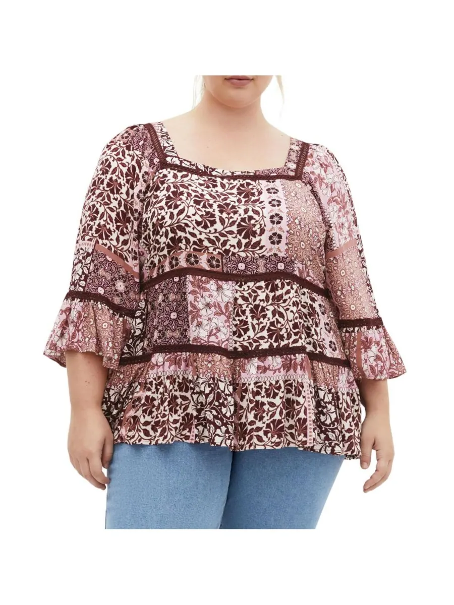 Женская футболка Lailah CITY CHIC, Amethyst patch — изображение 1 из 5