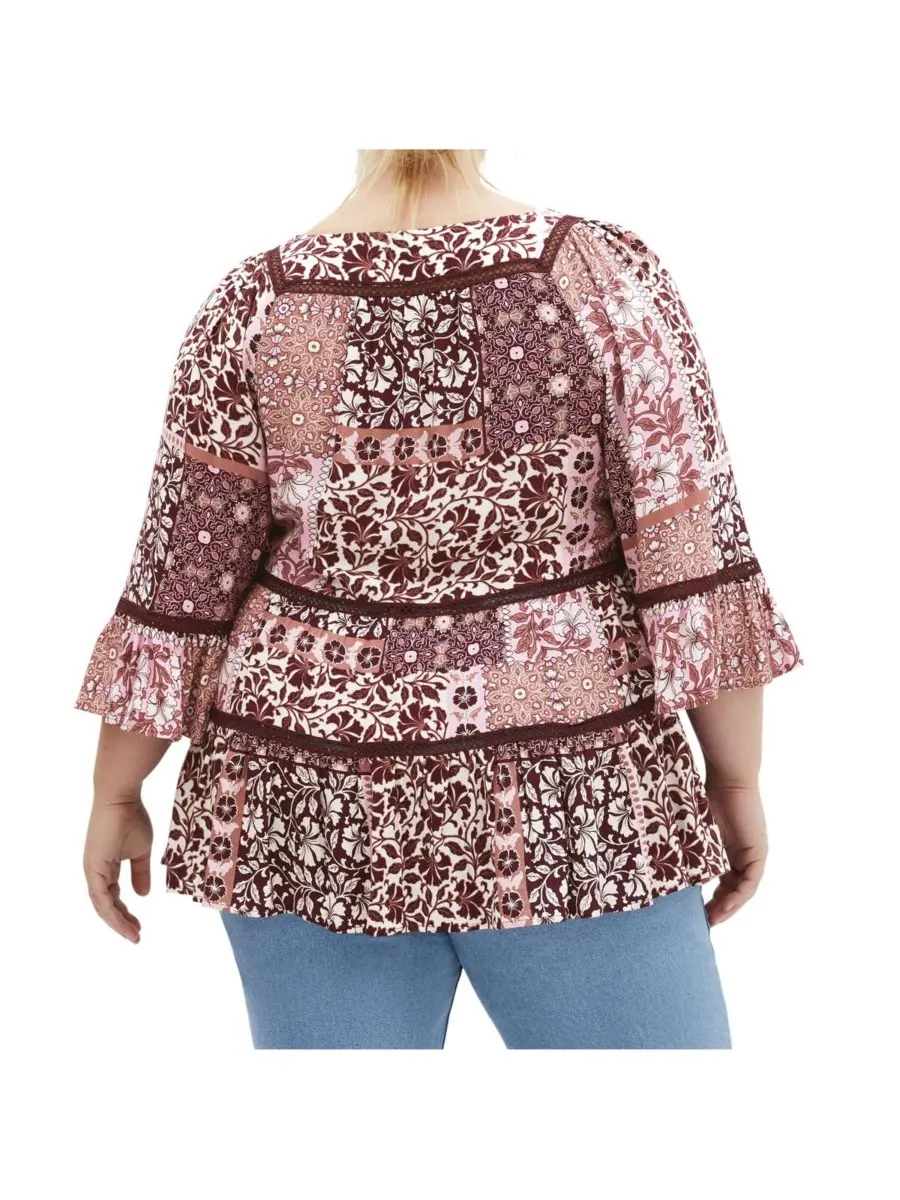 Женская футболка Lailah CITY CHIC, Amethyst patch — изображение 2 из 5