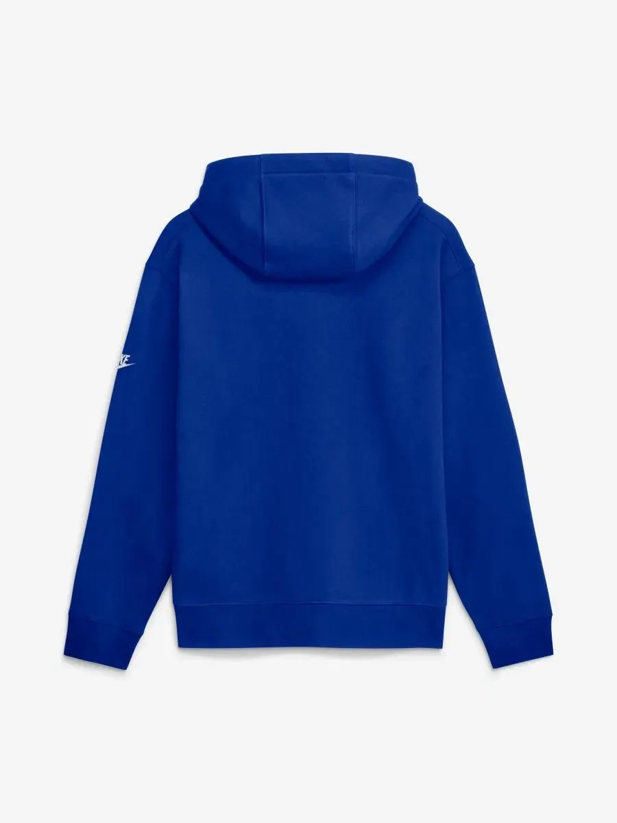 Худи Nike Short Pass Rewind Club Fleece — изображение 2 из 2, королевский