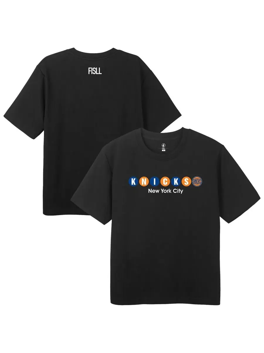 Футболка с коротким рукавом FISLL Subway T-Shirt — изображение 1 из 3, черный