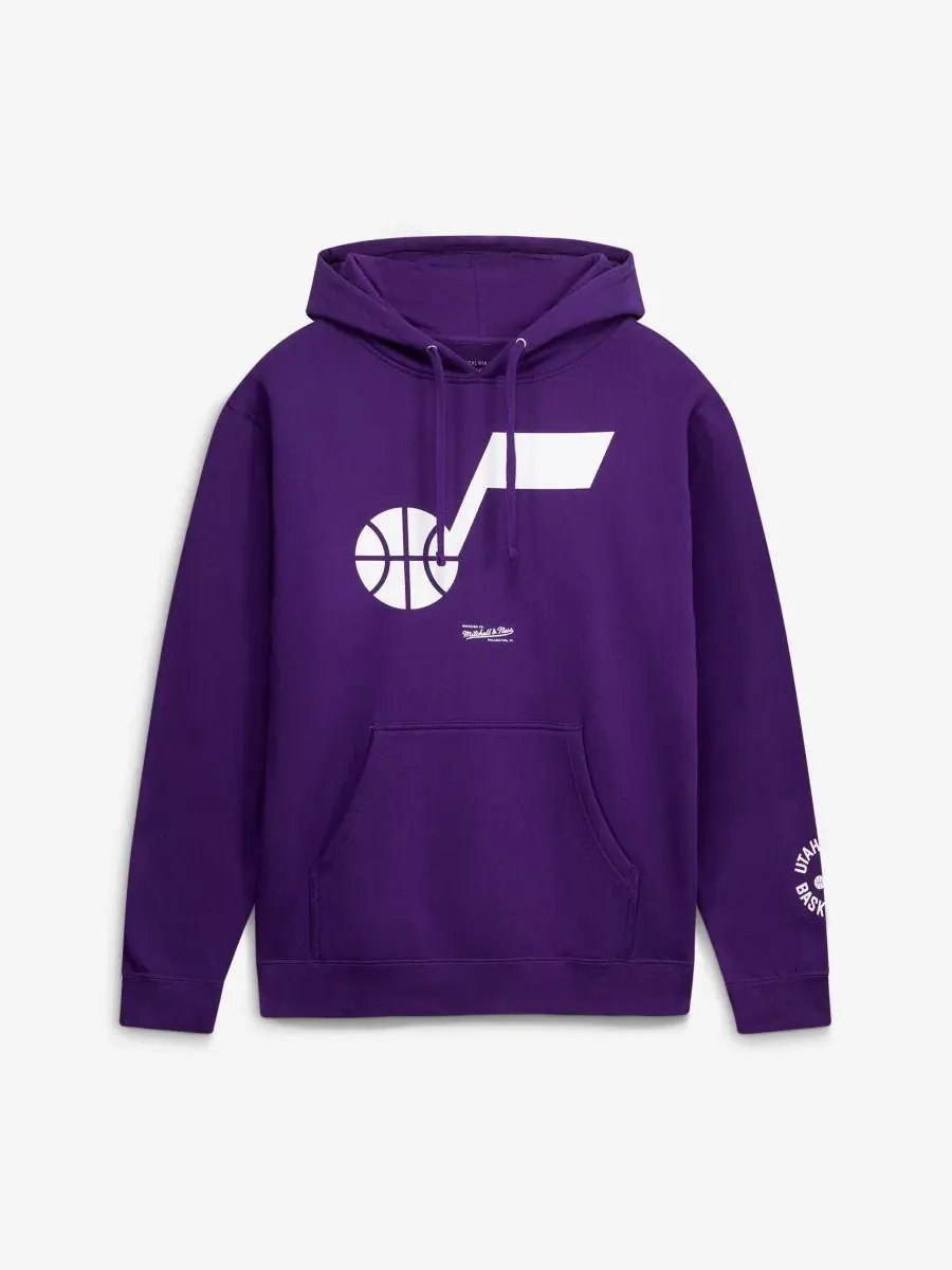 Худи с флисовой подкладкой Utah Jazz Mitchell & Ness — изображение 1 из 2, фиолетовый