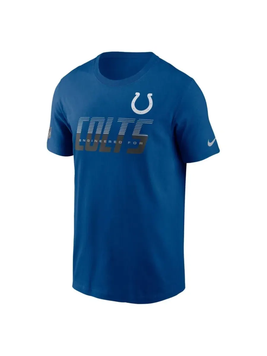 Футболка с коротким рукавом с принтом Nike — изображение 2 из 4, королевский