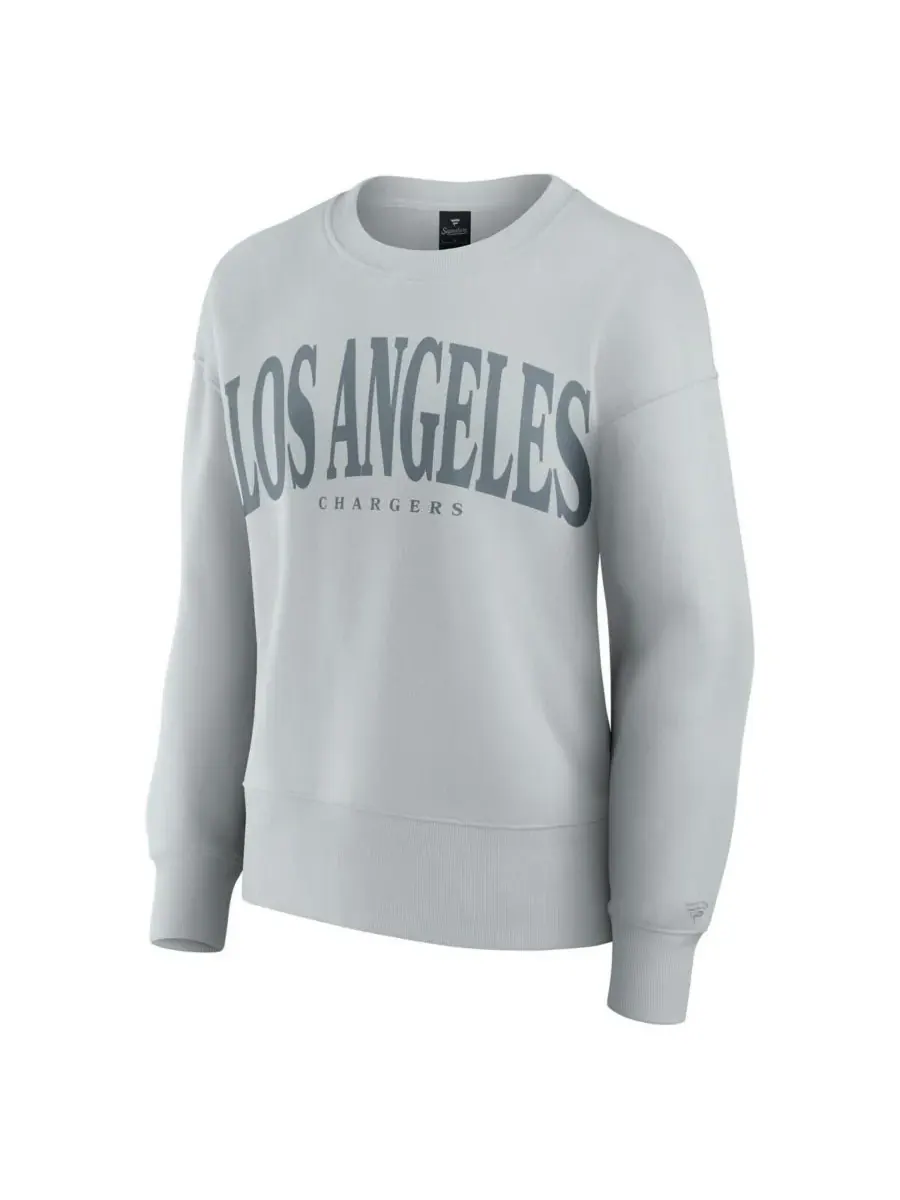 Fanatics Женская серая толстовка Los Angeles Chargers Elements — изображение 3 из 3, серый