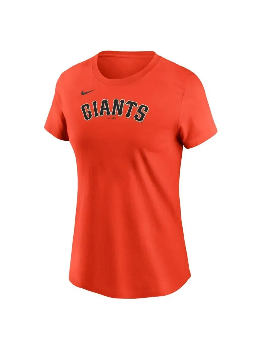 Nike Женская оранжевая футболка Willy Adames с номером игрока команды San Francisco Giants — изображение 2 из 3, оранжевый