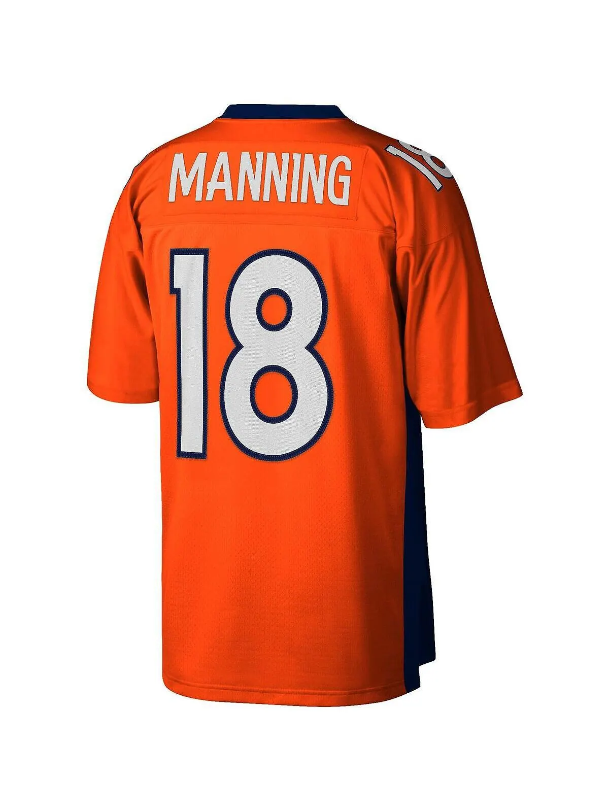 Футболка Mitchell & Ness Men's Peyton Manning Orange Denver Broncos Big and Tall 2015 Retired Player — изображение 2 из 3