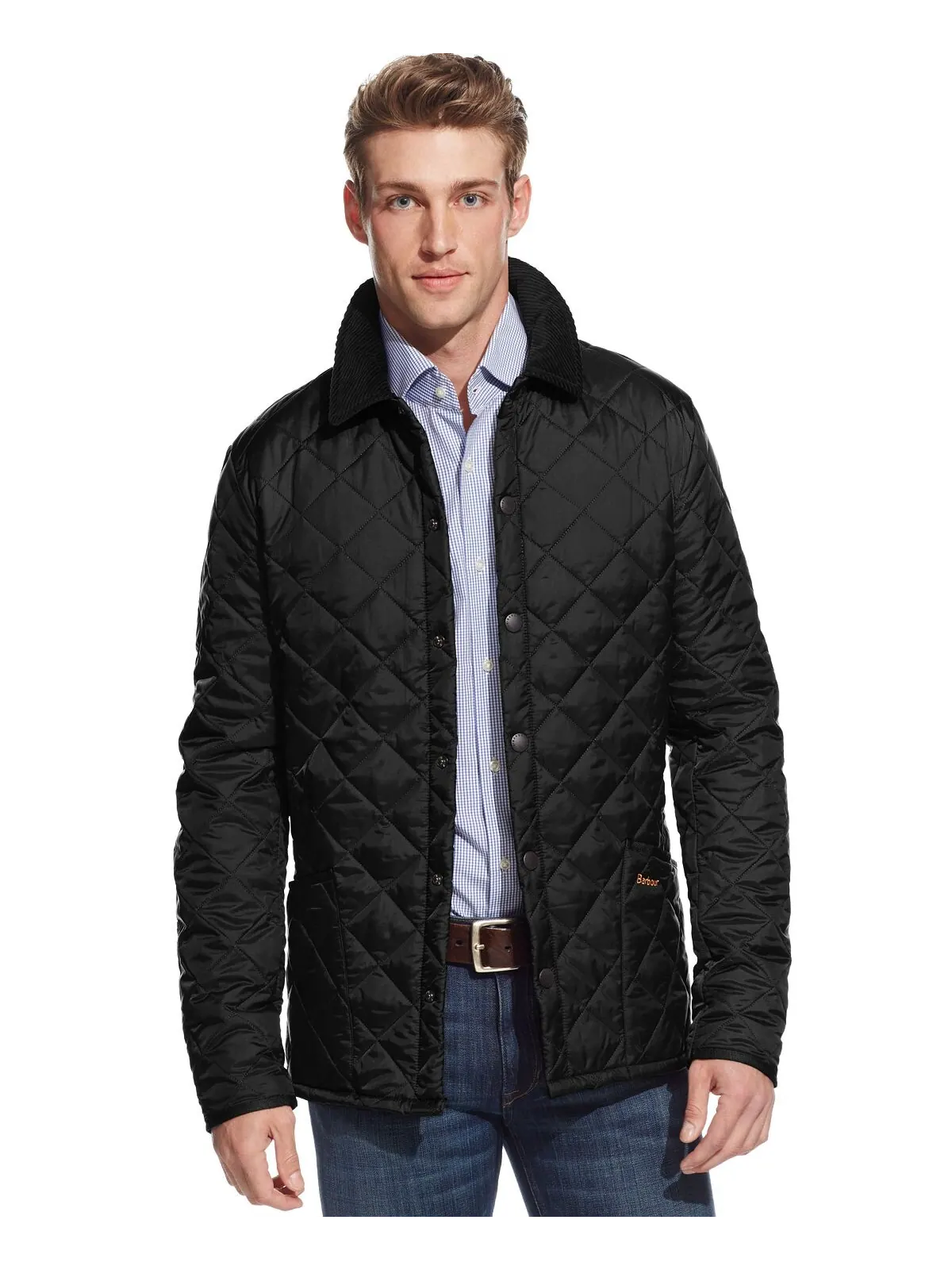 Куртка Barbour Heritage Liddesdale Quilted — изображение 1 из 6, черный