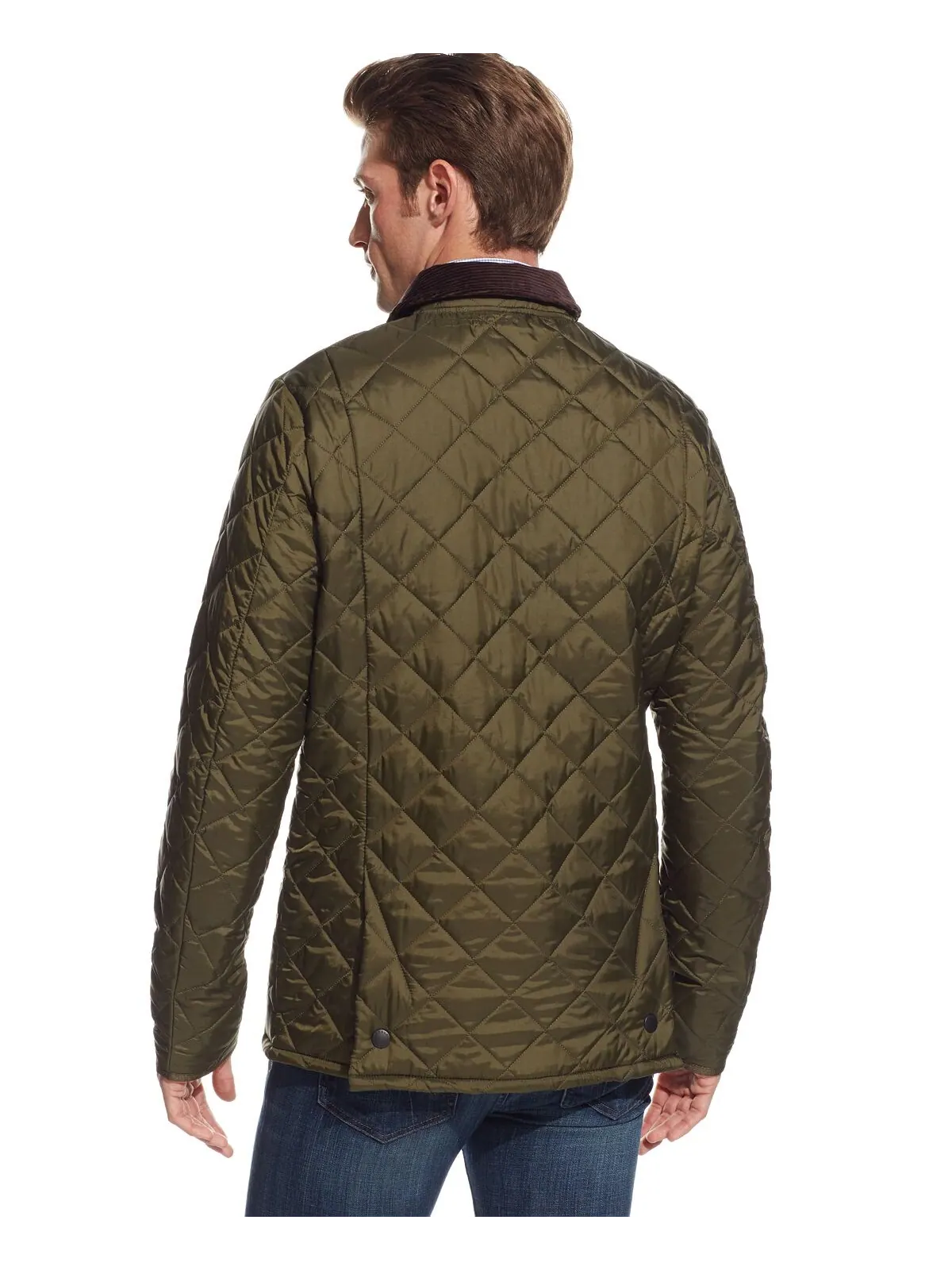 Куртка Barbour Heritage Liddesdale Quilted — изображение 2 из 5, оливковый