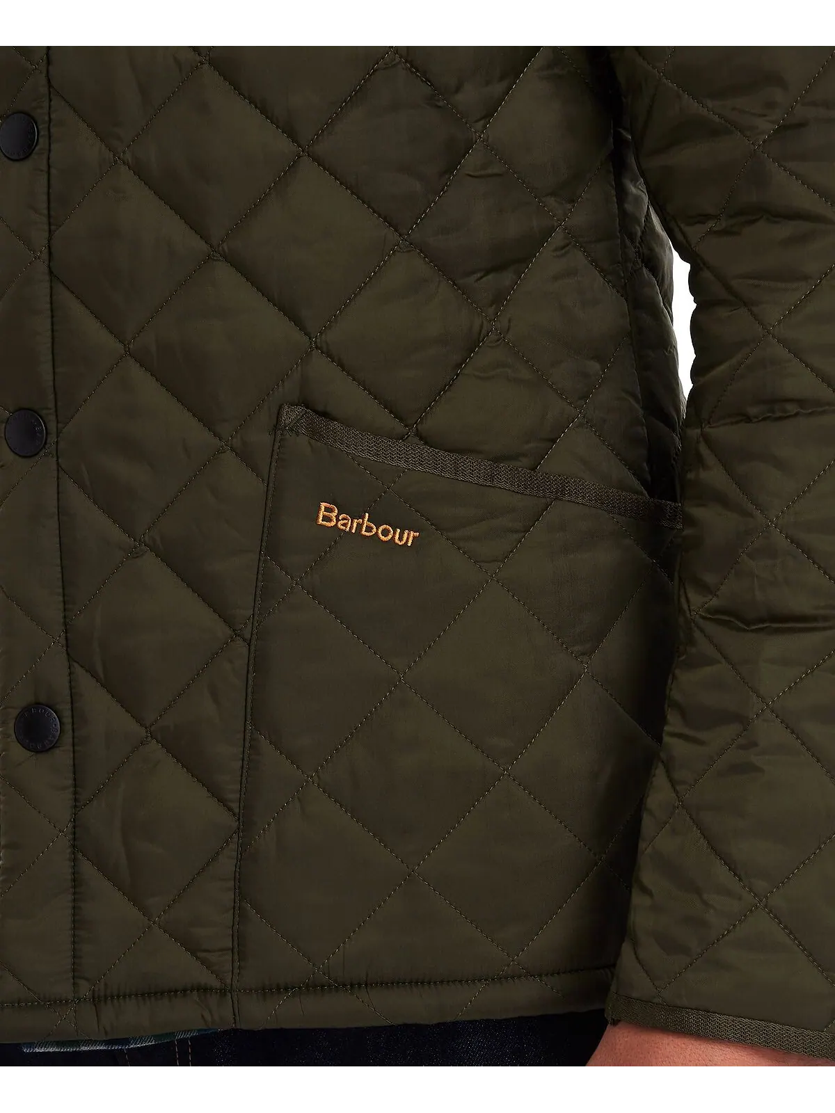 Куртка Barbour Heritage Liddesdale Quilted — изображение 4 из 5, оливковый