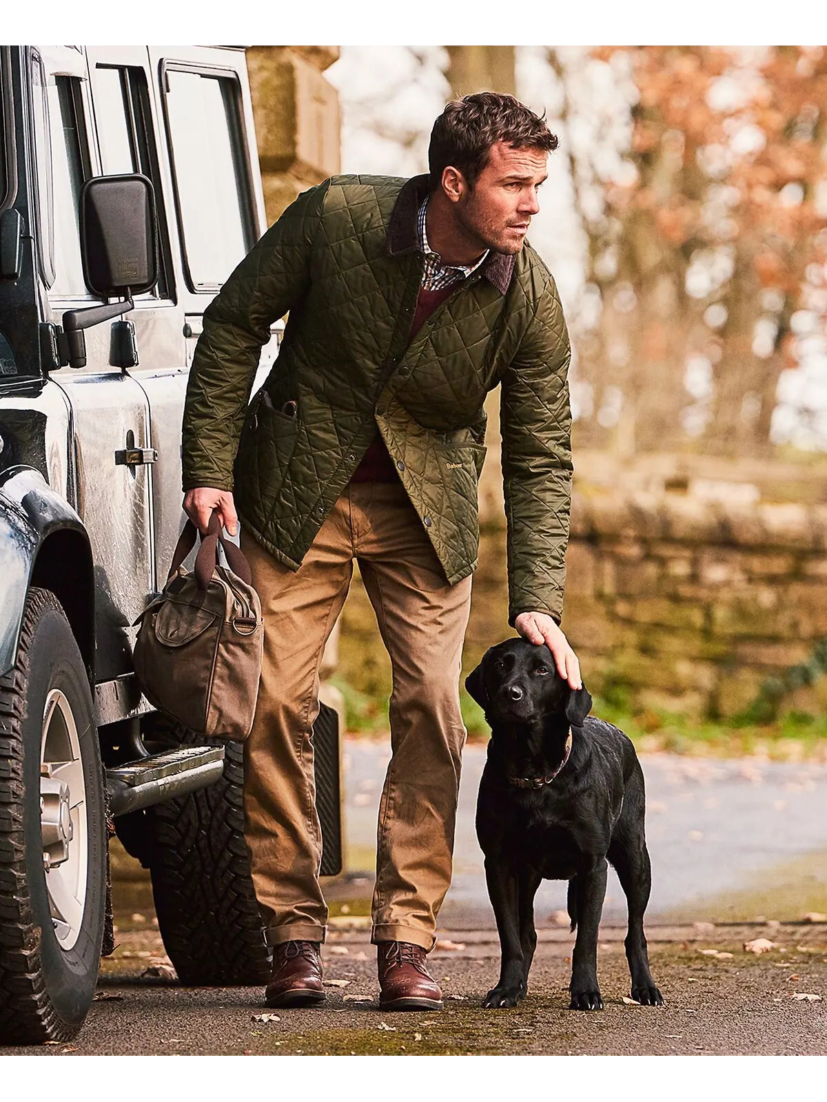 Куртка Barbour Heritage Liddesdale Quilted — изображение 5 из 5, оливковый