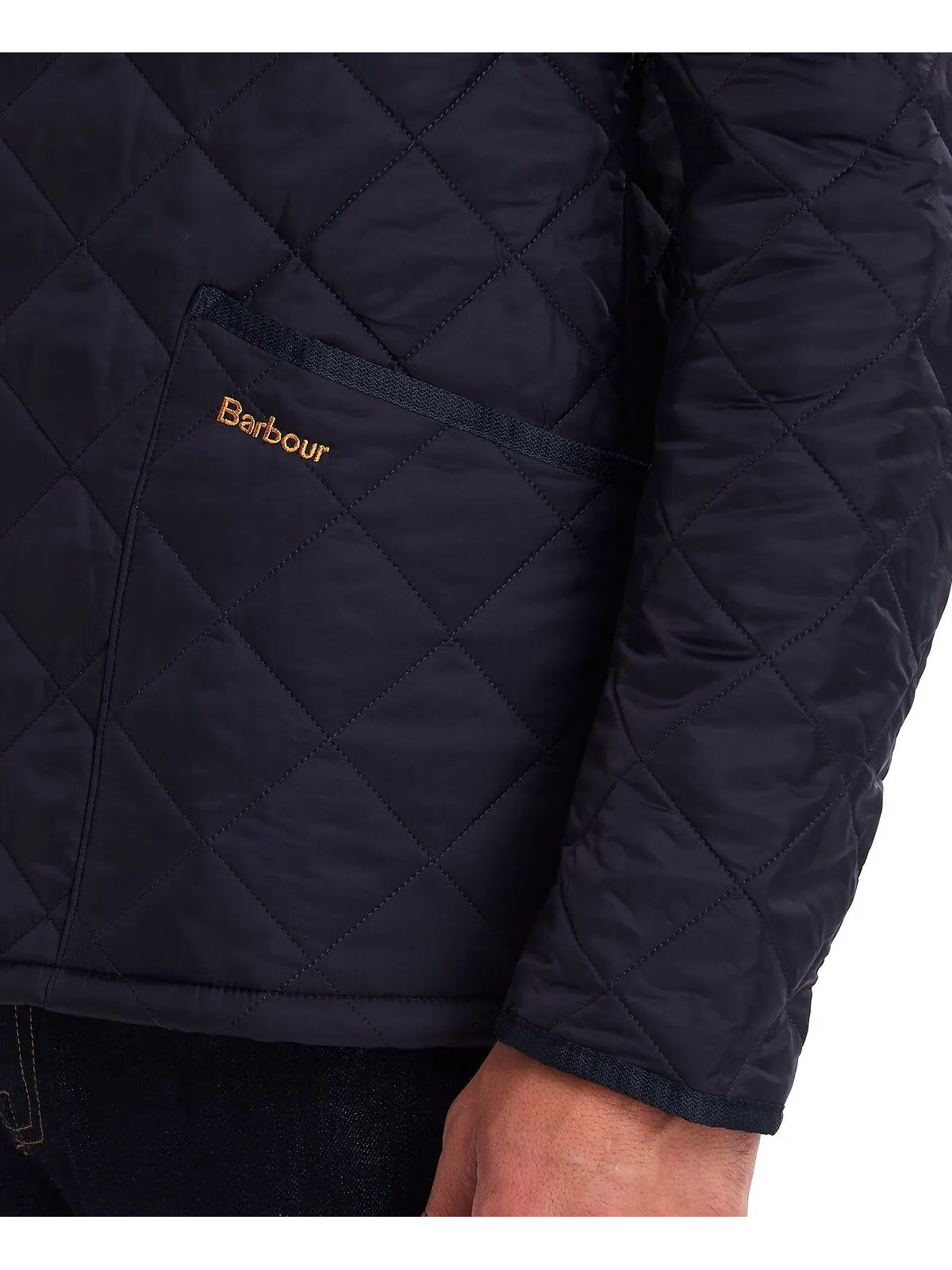 Куртка Barbour Heritage Liddesdale Quilted — изображение 3 из 5, темно-синий