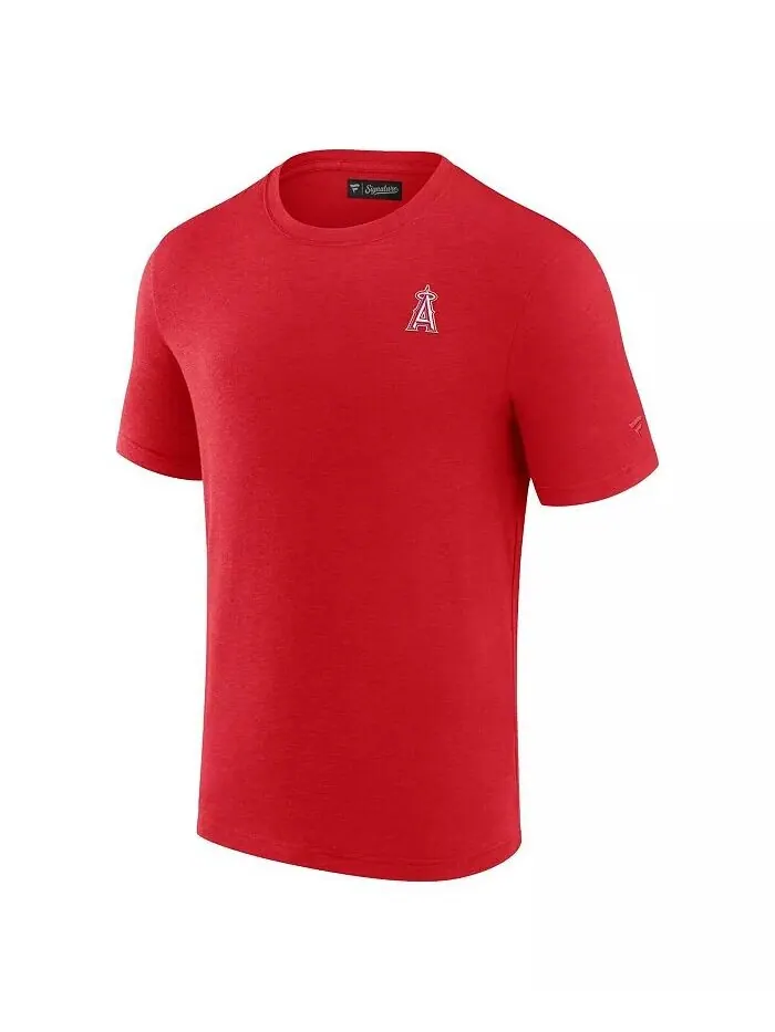 Футболка мужская красная Los Angeles Angels Modal с коротким рукавом Fanatics Signature — изображение 3 из 3