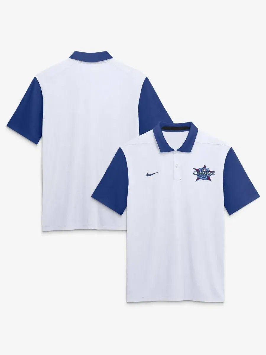 Мужское поло Nike с технологией Dri-FIT, 2026 MLB All-Star Game Authentic Collection Vapor — изображение 1 из 3, белый