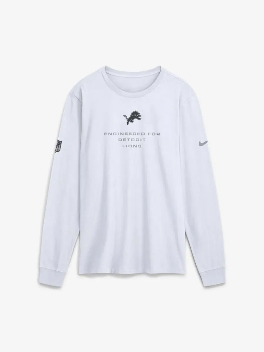 Футболка с длинным рукавом Dri-FIT Sideline Bold Arch Star Nike — изображение 1 из 2, белый