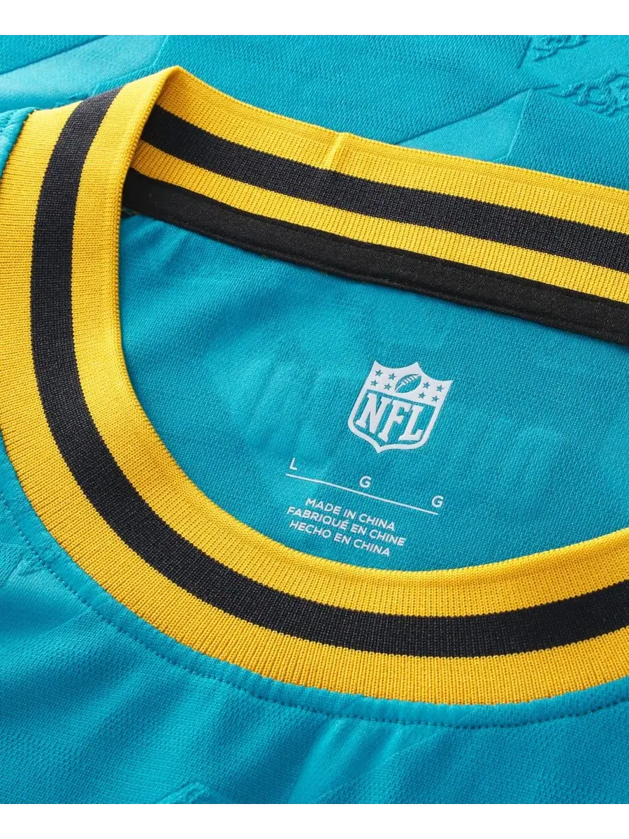 Футболка с длинным рукавом для мальчиков и девочек Jacksonville Jaguars Football x Football Fan — изображение 2 из 5