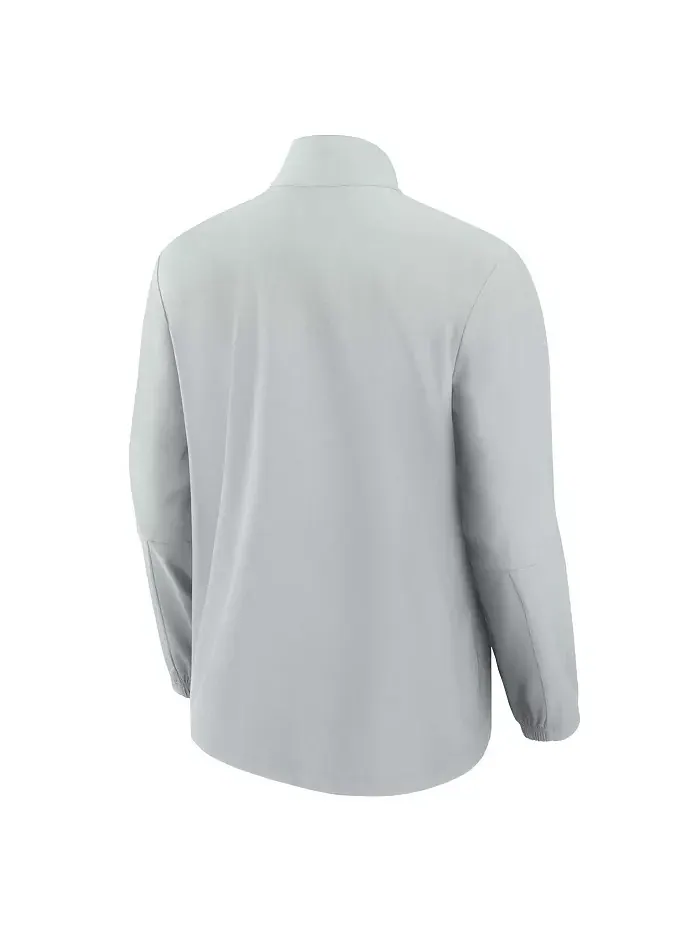 Мужская серая вязаная куртка на молнии Detroit Lions Front Office Fanatics Signature — изображение 2 из 3