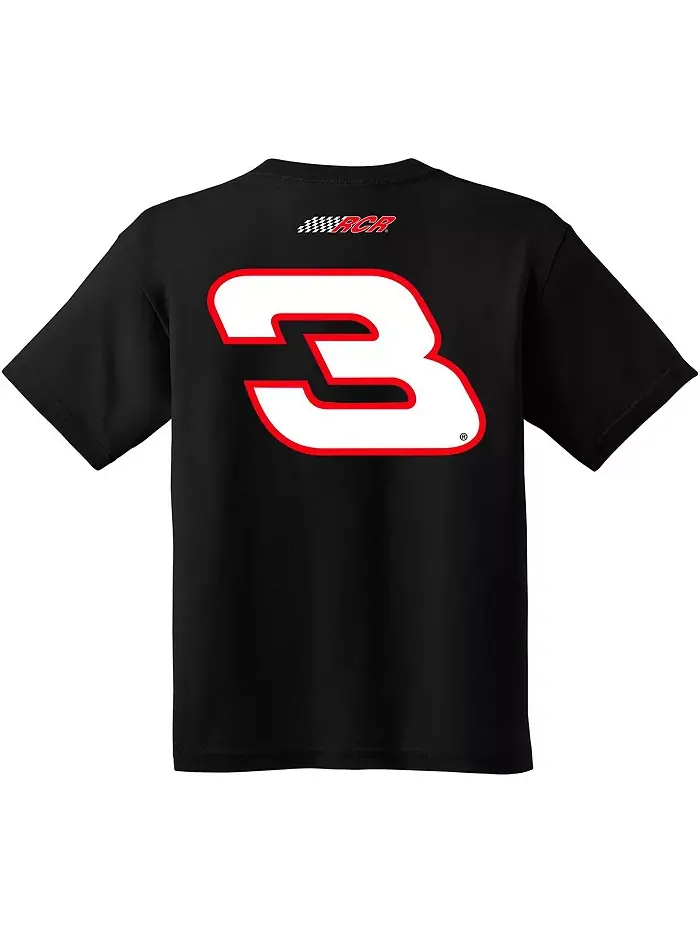 Футболка Big Boys and Girls Black Dale Earnhardt Good Wrench Lifestyle Richard Childress Racing — изображение 2 из 3