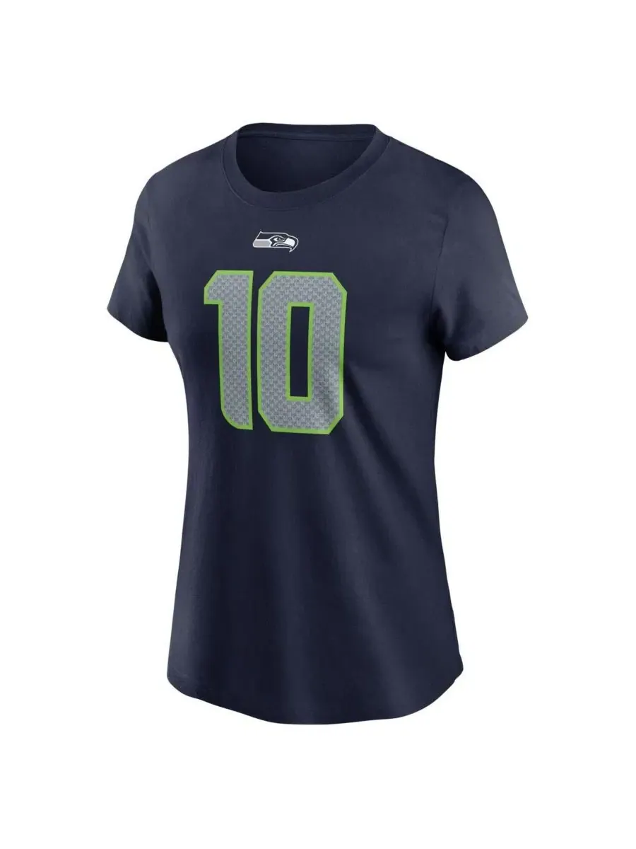Футболка с длинным рукавом Cooper Kupp Name & Number Nike — изображение 2 из 3, темно-синий