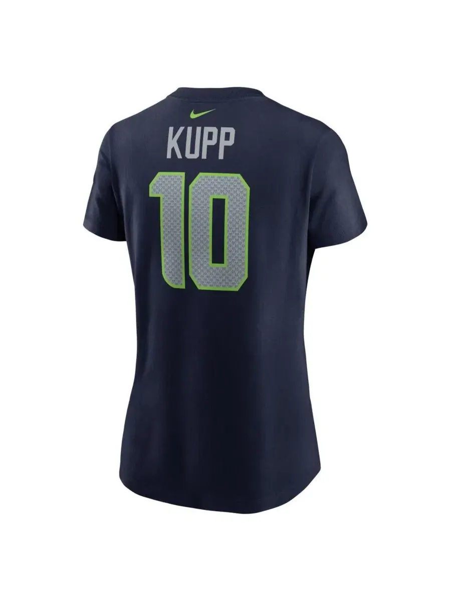 Футболка с длинным рукавом Cooper Kupp Name & Number Nike — изображение 3 из 3, темно-синий