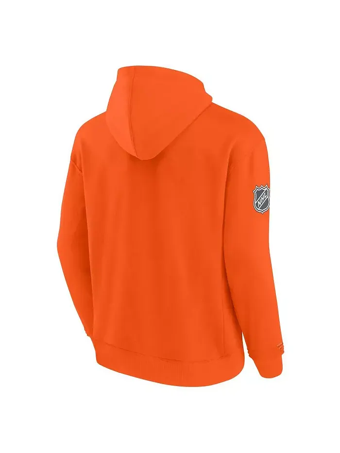 Мужская оранжевая толстовка с капюшоном Philadelphia Flyers Elements Pace Pullover Hoodie Fanatics — изображение 2 из 3