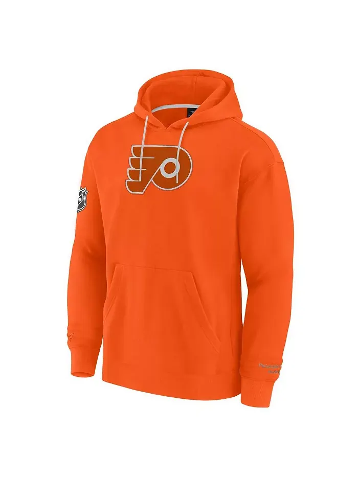 Мужская оранжевая толстовка с капюшоном Philadelphia Flyers Elements Pace Pullover Hoodie Fanatics — изображение 3 из 3