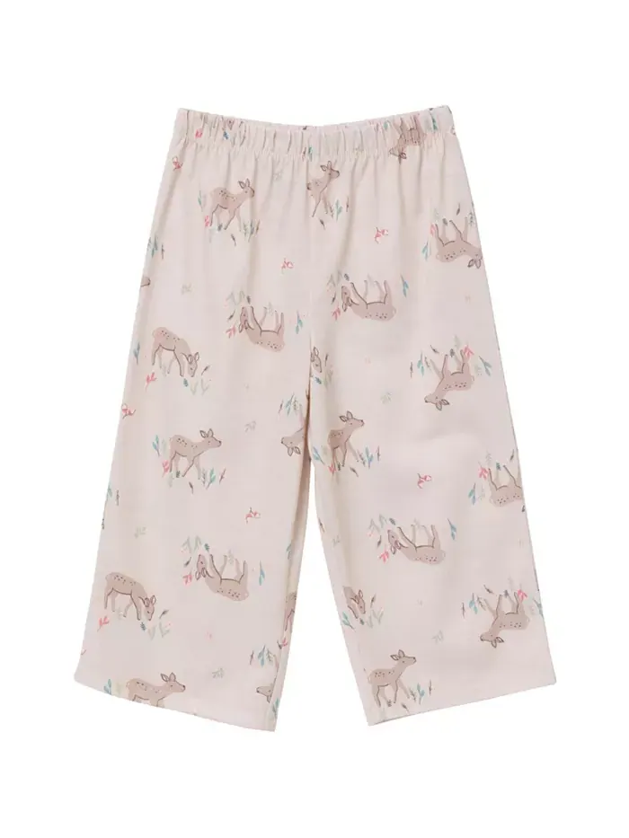 Пижамный комплект для девочек Toddler Girls 2-Piece Peplum Pajama Set Gerber — изображение 7 из 8