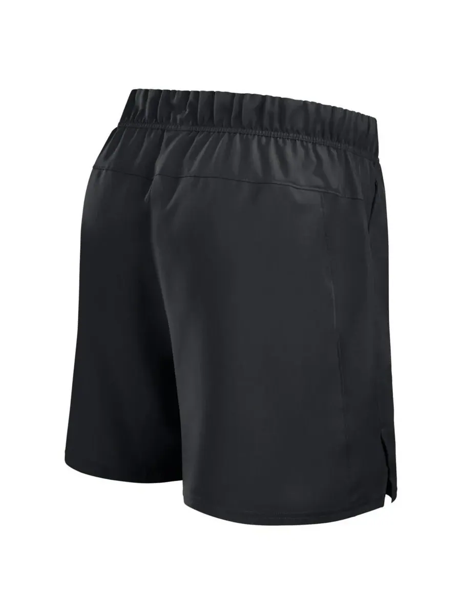 Nike Мужские черные тканые спортивные шорты Miami Marlins Victory Performance Shorts — изображение 3 из 3, черный
