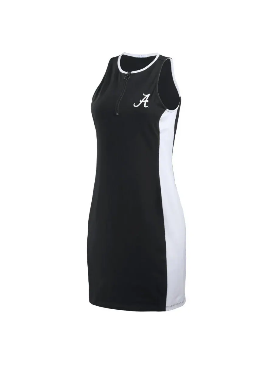 WEAR by Erin Andrews Женское черное облегающее платье-майка "Alabama Crimson Tide" — изображение 4 из 4, черный