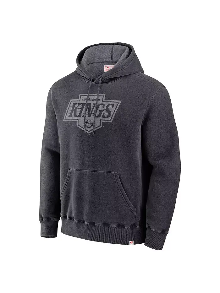Мужская черная толстовка с капюшоном Los Angeles Kings Made in Canada Fanatics — изображение 2 из 3
