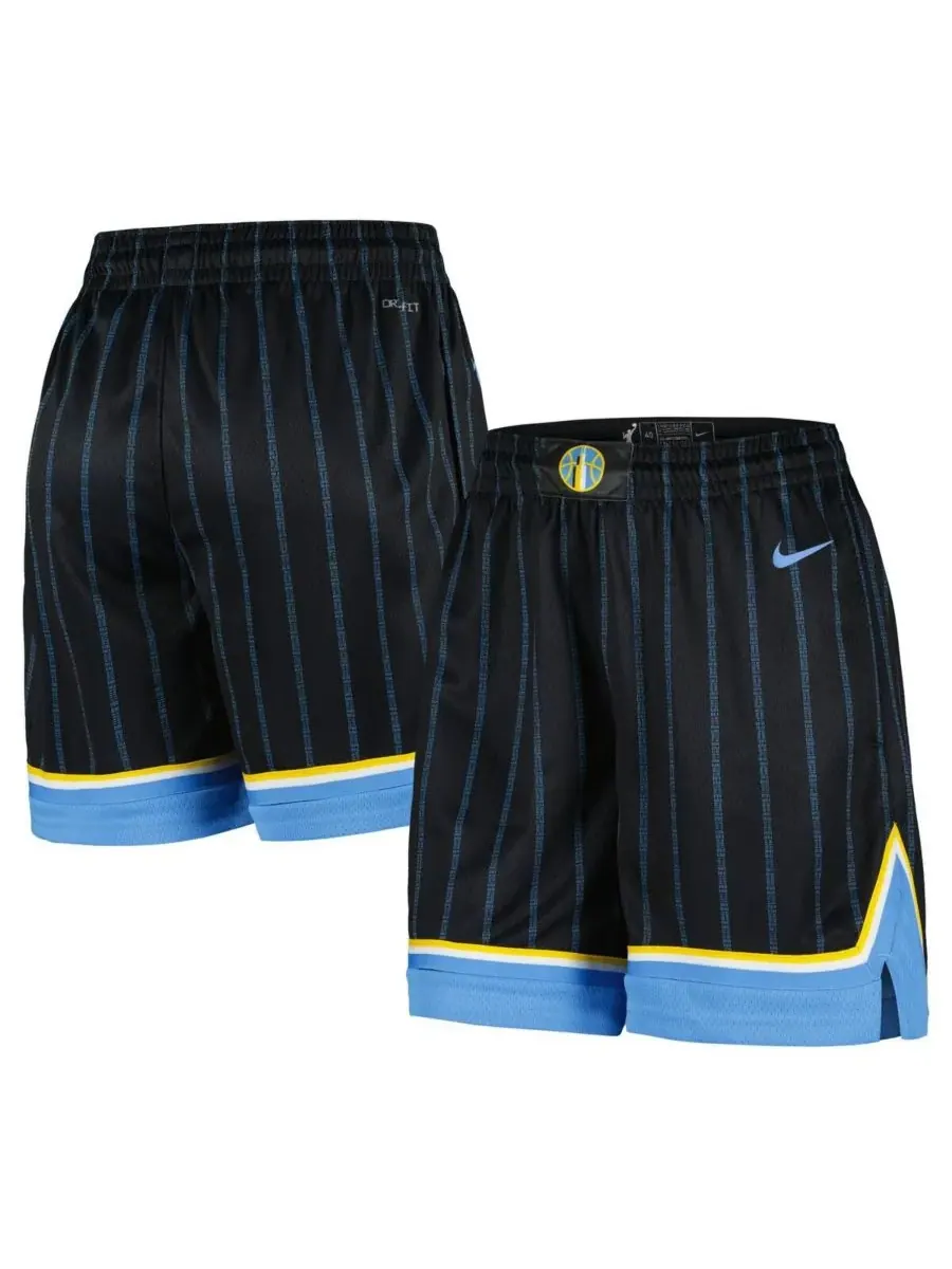 Женские шорты Chicago Sky On-Court Victory Performance Shorts Nike — изображение 1 из 3, черный