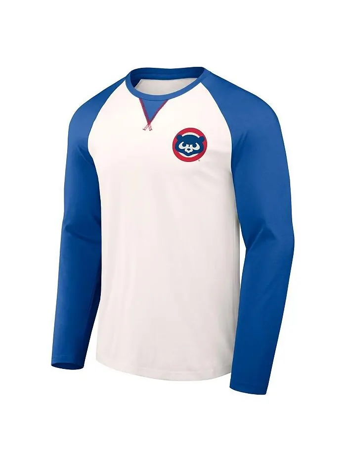 Мужская коллекция Darius Rucker от White, футболка цвета реглан Royal Chicago Cubs Team Color — изображение 3 из 3, белый