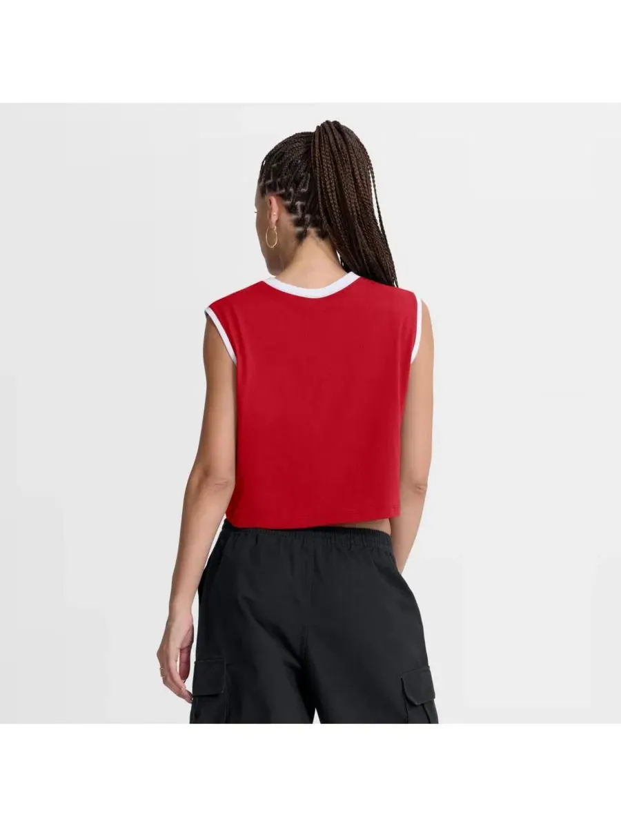 Топ-кроп без рукавов Philadelphia Phillies Primetime Loose Dri-FIT Nike — изображение 4 из 4, красный белый