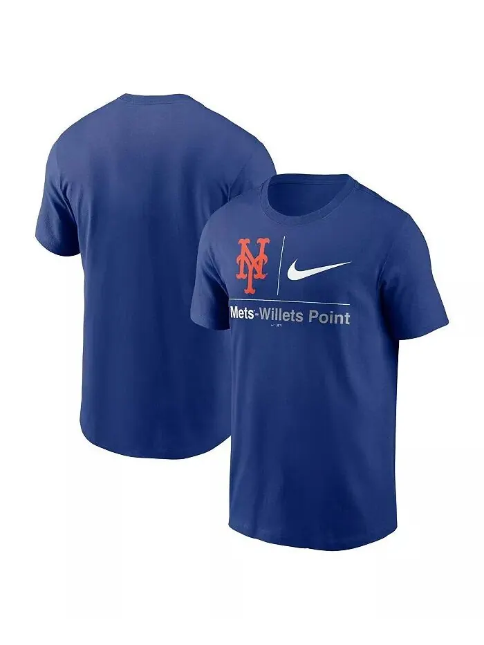 Мужская футболка Royal New York Mets Willets Point Hometown Nike