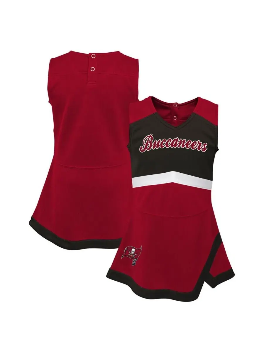Платье Cheer Captain с шортами Red Outerstuff — изображение 1 из 4, красный
