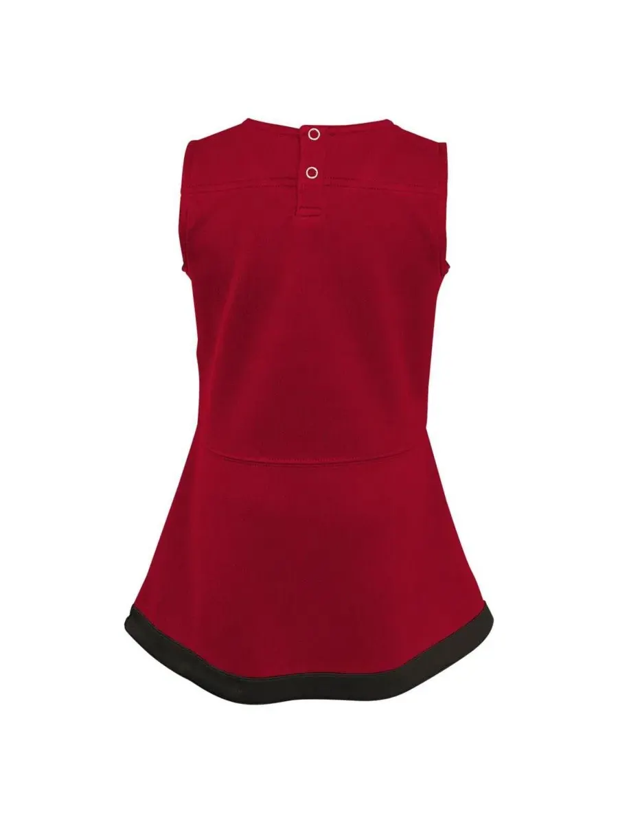 Платье Cheer Captain с шортами Red Outerstuff — изображение 4 из 4, красный