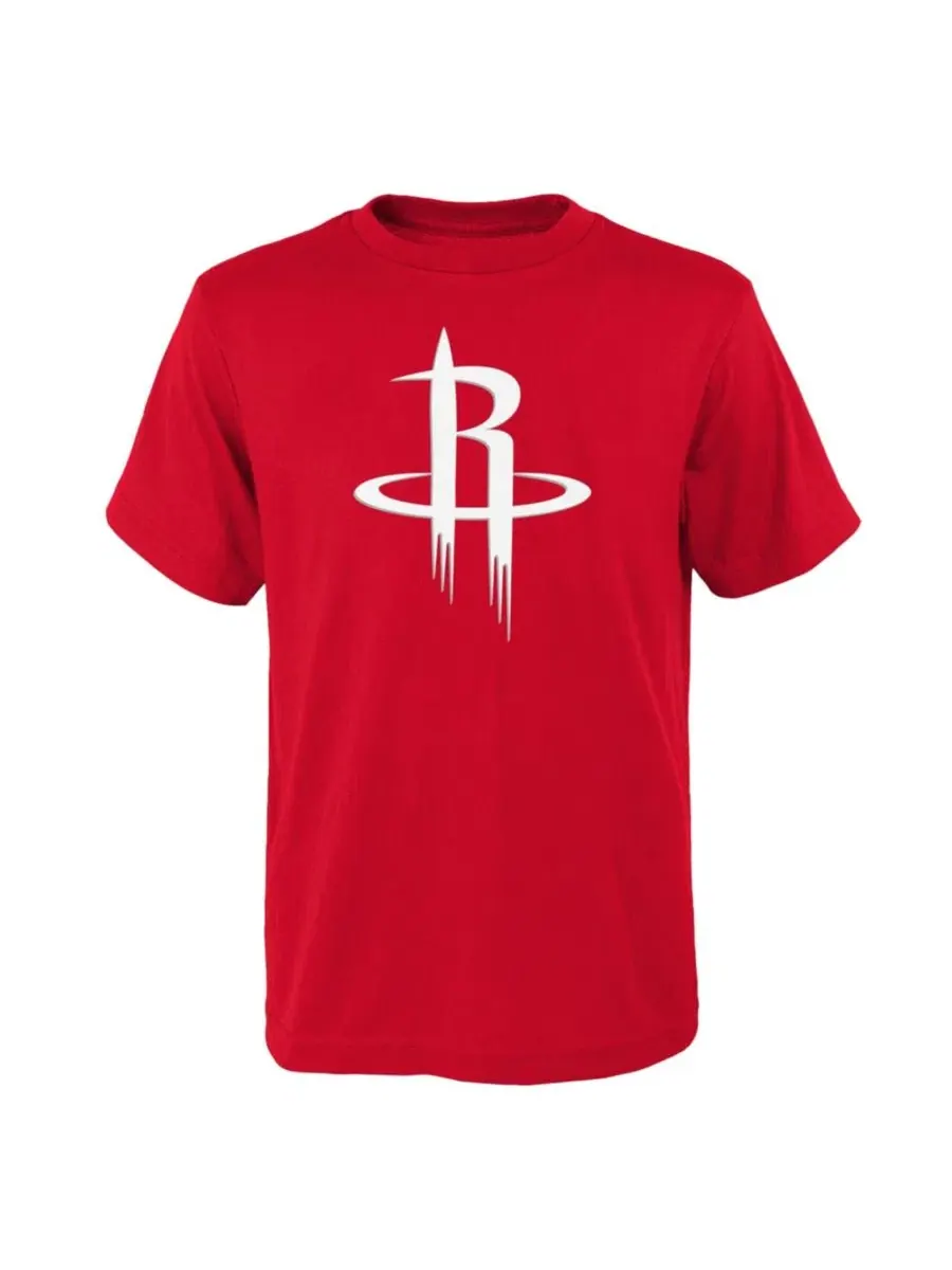 Футболка с принтом Primary Logo Houston Rockets Outerstuff — изображение 1 из 1, красный