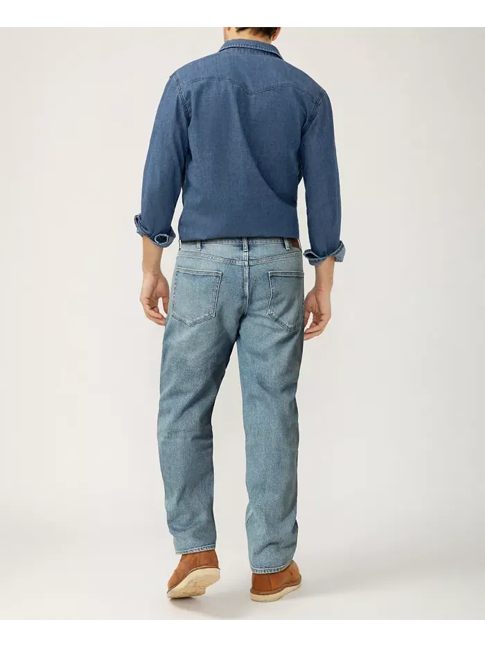 Мужские джинсы Relaxed Fit Straight Leg Silver Jeans Co. — изображение 5 из 6