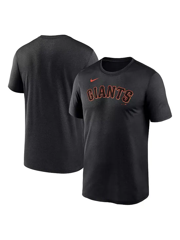 Мужская черная футболка San Francisco Giants Fuse Legend Nike — изображение 1 из 3