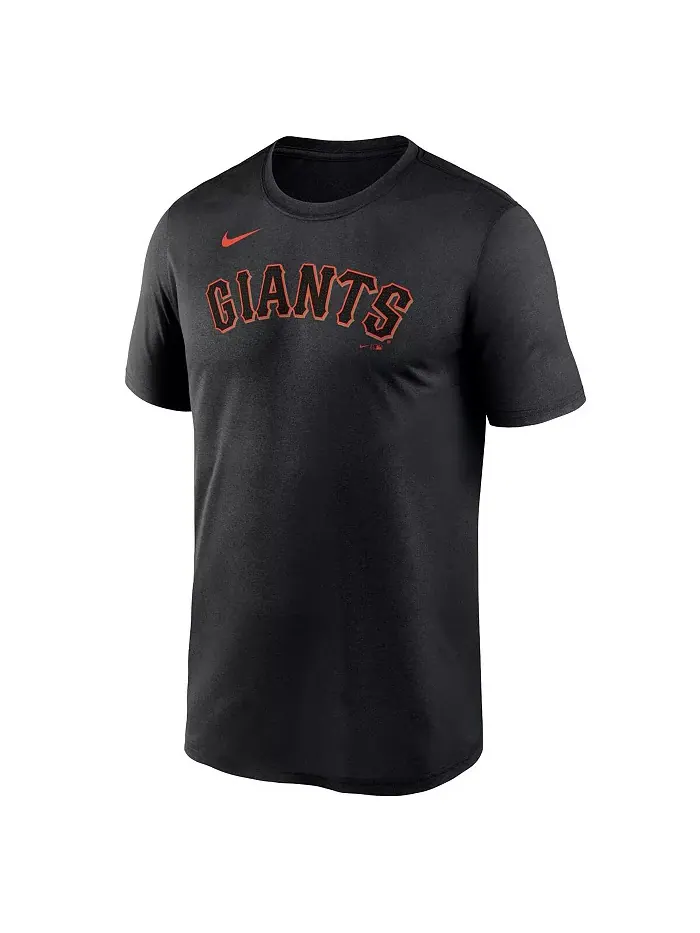 Мужская черная футболка San Francisco Giants Fuse Legend Nike — изображение 3 из 3