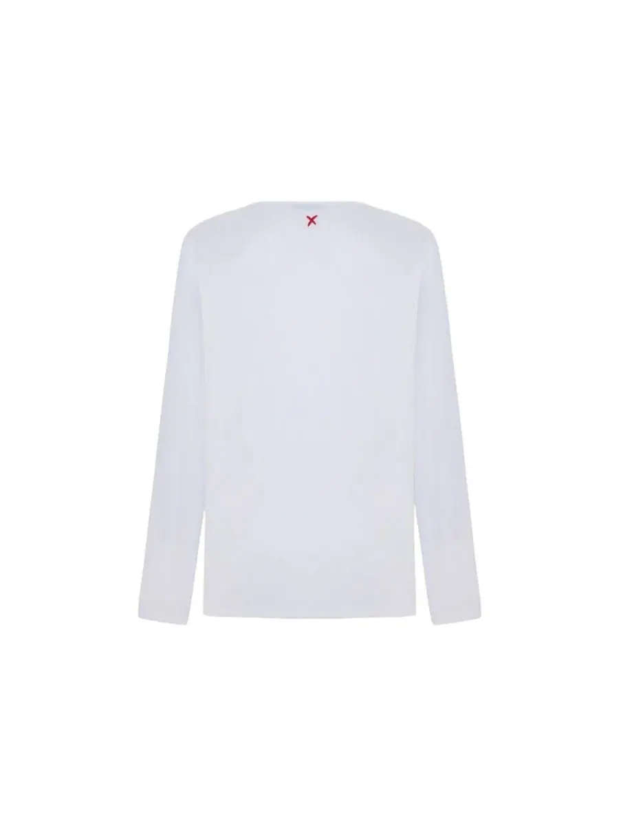 Мужская футболка с длинным рукавом из рибаны Daydreamers Rib Long Sleeve Tee PCFG, Whit — изображение 6 из 7