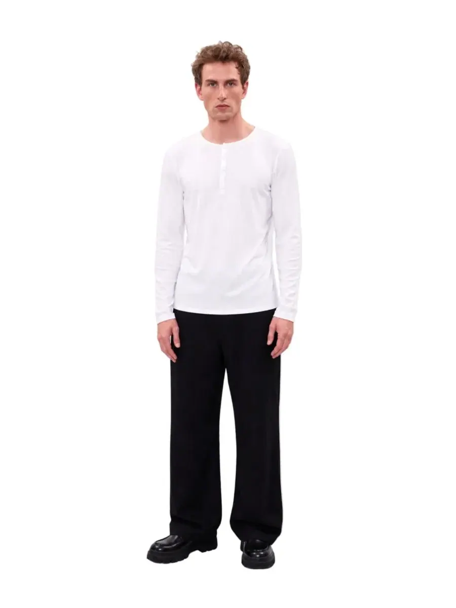 Мужская футболка с длинным рукавом из рибаны Daydreamers Rib Long Sleeve Tee PCFG, Whit — изображение 7 из 7